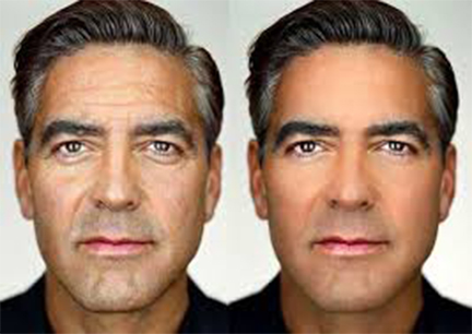 Xoá nếp nhăn tóc bạc cho quý ông Sửa ảnh bằng Photoshop Hải Phòng